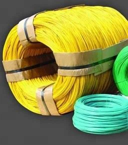 PVC PE Self-adhesive Plastic-coated Wire